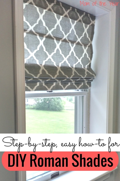 Looking for the perfect window treatment? Try these pretty, functional, and super easy DIY Roman shades. Here's the step-by-step tutorial to walk you through--complete with a few fab tips to save you money and time along the way. Give this a try--using this method makes fancing up your windows far easier and cheaper than you'd think!