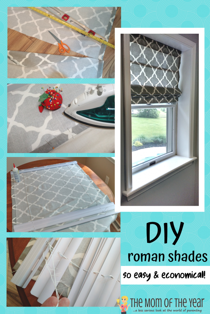 Looking for the perfect window treatment? Try these pretty, functional, and super easy DIY Roman shades. Here's the step-by-step tutorial to you need!