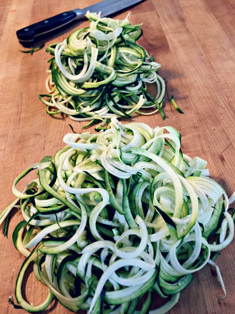 Intrigued by this whole zoodles craze? When prepared properly, they are truly delicious! Here are five zoodles recipes the whole family will love--really! Even husbands and kids ;) This healthy substitute fornoodles is healthy, versatile, easy to make and fun! Make sure to grab this tip too for the way to cook zoodles the right way!