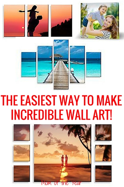 Looking for an easy way to display your photos without spending a ton of money? Canvas prints are the perfect solution! Here's the easy how-to along with a cool idea for getting some really nifty wall art for your home. And don't miss the giveaway--one reader is scoring a free canvas print!