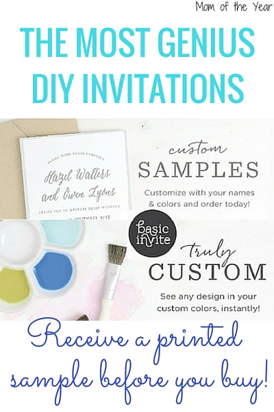 Need quick, easy, yet fantastic invitations for your next event? You MUST check out this service. It's the most user-friendly, creative source I've found, and some of these special features are unreal with how helpful and impressive they are. Go make your own custom invitations now--you will be wowed by their innovative ordering process, I promise!