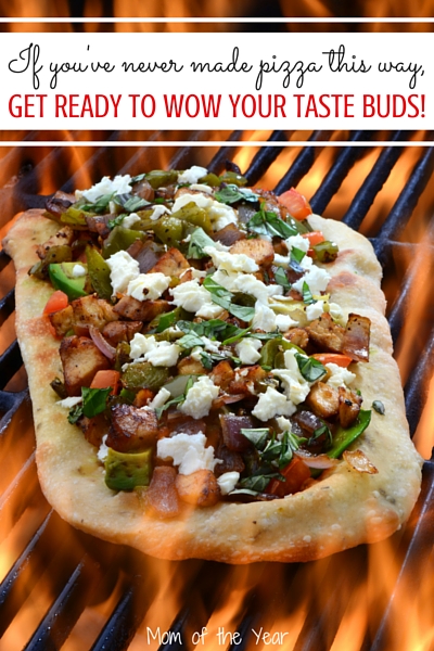 If you've never made homemade pizza this way, get ready to have your taste buds amazed! Grilled pizza is so yummy, so easy and a definite family-friendly crowd-pleaser food. Check this trick for making it work like a charm, and also grab this fun party food idea here--I love this one!