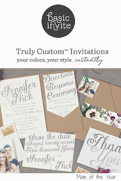 Need quick, easy, yet fantastic invitations for your next event? You MUST check out this service. It's the most user-friendly, creative source I've found, and some of these special features are unreal with how helpful and impressive they are. Go make your own custom invitations now--you will be wowed by their innovative ordering process, I promise!