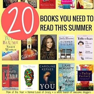 20 Books that Belong on Your Summer Reading List - The Mom of the Year