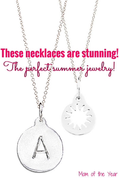 Looking for the perfect summer gift for mom or just wan a special treat for yourself? I am so wowed by these necklaces--time and again. They never break or tarnish and you get to select personalized jewelry that is a perfect match for you! Oh, and did I mention, there's a free one up for grabs here? True story! Pop over now!