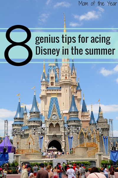 Visiting Disney in the summer? Worried if you will survive? No need! With these ten smart tips to help you stay cool and sane during the busiest months at Walt Disney World and Disneyland in the summer, you'll still have a dream vacation you'll remember for years to come. I would never have thought of some of these, but they are genius hacks--check them out!