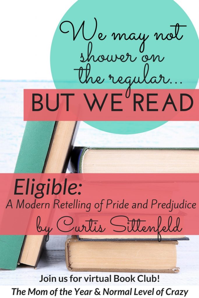We were SO captivated by this book! Check out the reasons why and I'll bet you'll be sold too! Toss on your jammies, cozy up and read with our virtual book club, friends! We're so glad YOU are here! Let's get this summer reading started with Eligible!