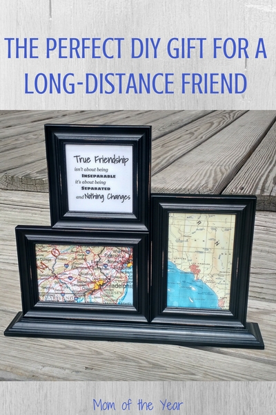 Have a long-distance friend you'd like to send a gift to, but not sure what to give? This DIY map craft care package is the perfect, sweet, personal touch that will mean so much! Check the 3 easy how-to steps, plus these fun ideas for getting kids involved. Bonus geography lesson included!