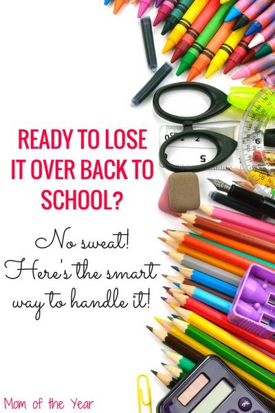 Back to school is such an emotional time! The good, the bad and everything in between. Here's how to handle all of these back to school emotions the smart way--for moms and kids! The nifty perspective of the third idea will surprise you--and make a huge difference! Read this and feel normal!