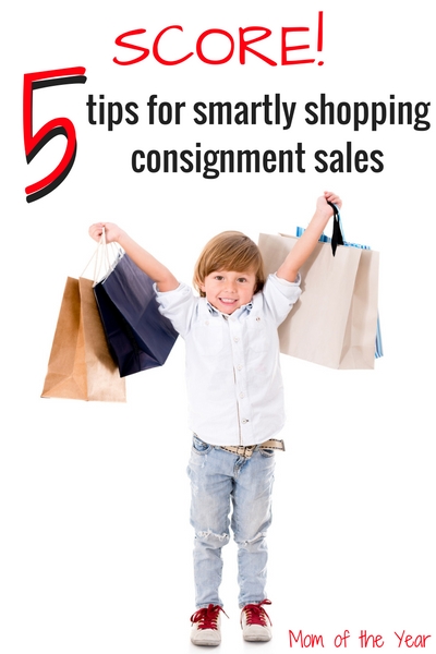 Looking to save money on children's clothes, toys, and gear? It's time to shop consignment sales! Check these 5 smart tips to being a smart shopper at children's outgrown sales and saving your family oodles of money. Plus, check my #1 trick--it's genius and will make all the difference in staying budget-friendly!