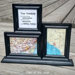 Have a long-distance friend you'd like to send a gift to, but not sure what to give? This DIY map craft care package gift is the perfect, sweet, personal touch that will mean so much! Check the 3 easy how-to steps, plus these fun ideas for getting kids involved. Bonus geography lesson included!