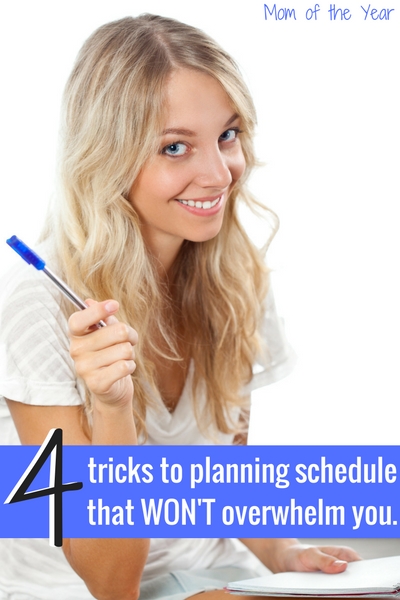 Feeling overwhelmed by your weekly schedule? Here are 4 heathly steps you MUST make to getting your daily grind organized and under control. I promise, this will help. Especially if you commit to the 3rd tip, you will finally be able work that white space and breaks into your family calendar and keep it there!
