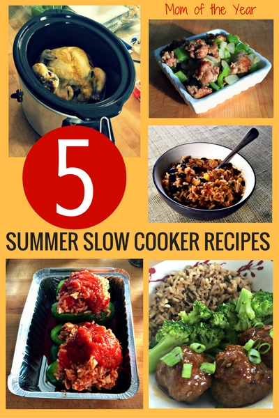 Too hot to heat up the oven? Try these tasty, easy, family-friendly slow cooker summer recipes. From stuffed peppers to chicken to burrito bowls, meatballs, and sausage and peppers, we've got family dinner covered for the hot months of the year. You have to check out this trick too for the 3rd menu idea--genius!