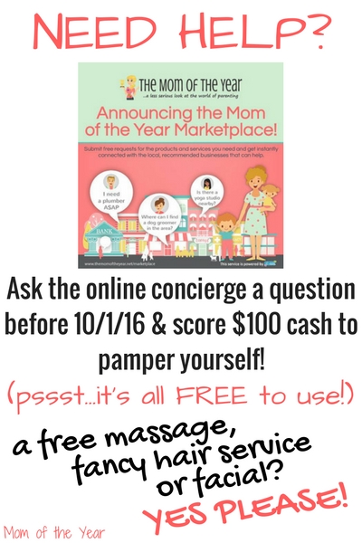 Need a service for your home, but not sure where to look or where to start? Need the cheapest price available? Check out this sweet mom's concierge service and marketplace directory! It's an online marketplace designed to get you help with one sweet click. Seriously, it so easy and so helpful--you have to check it out! Also, bonus--it's totally free! Enjoy!