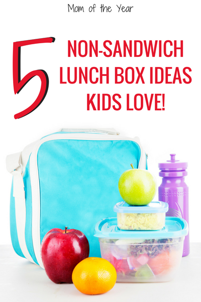 Have a picky eater who doesn't like sandwiches? Check out these healthy, kid-approved, non-sandwich lunch box ideas that are sure to be a hit! Pack lunches for school that your kids will love! I would never have thought of the 4th idea--so cool!