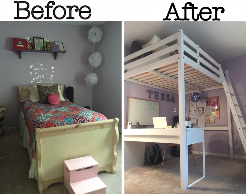 Has your daughter outgrown her childhood bedroom? Now is the time to regroup--with these easy and cheap DIY ideas for a fix--a teen girl bedroom re-do can be yours in no time. Not to mention, she'll love it!