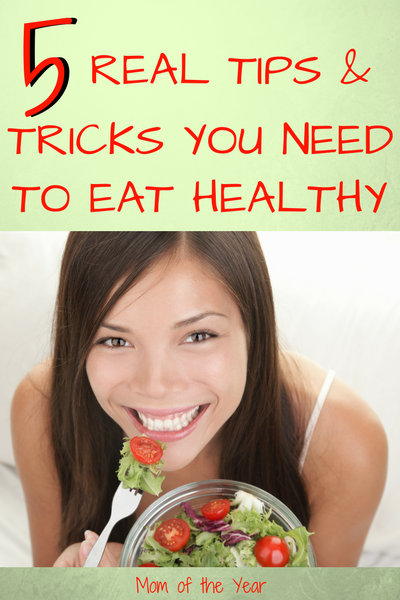 Fighting the lifelong battle of eating healthy? Try these proven tips and tricks to finally master the beast of making good dietary choices--and never look back! So easy, I am wowed!