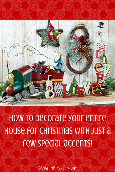 It's time to break out the Christmas decorations! This is the perfect way to stock up on holiday home decor with some special touches and timeless, nostalgic accents to decorate your home and ring in the Christmas spirit!