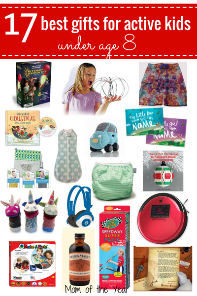 Bombarded with gift ideas for your kiddos? Here are the 17 best holiday gifts for active kids THAT ACTUALLY KEEP THEM ENGAGED. I know, total score, moms! Trust me, go ahead and shop all the trendy toys, but you'll want to stash a bunch of these quality toys, activities, and games under the tree--you'll be glad when they are still tickled with them in April!
