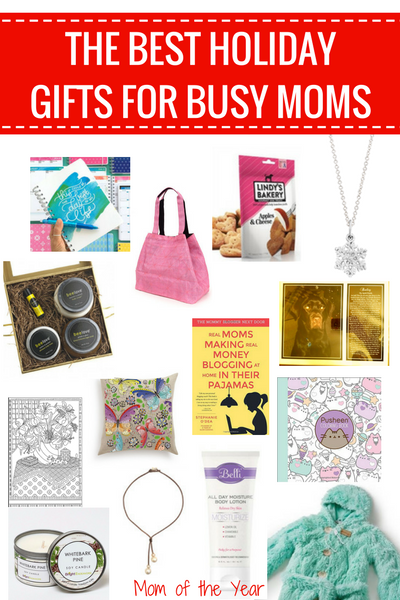Don't waste time searching for the perfect gift! Here's the list of the best holiday gifts for busy moms! We've not only done the work for you so you can buy with confidence--and a bunch of these gems are up for grabs in this post!