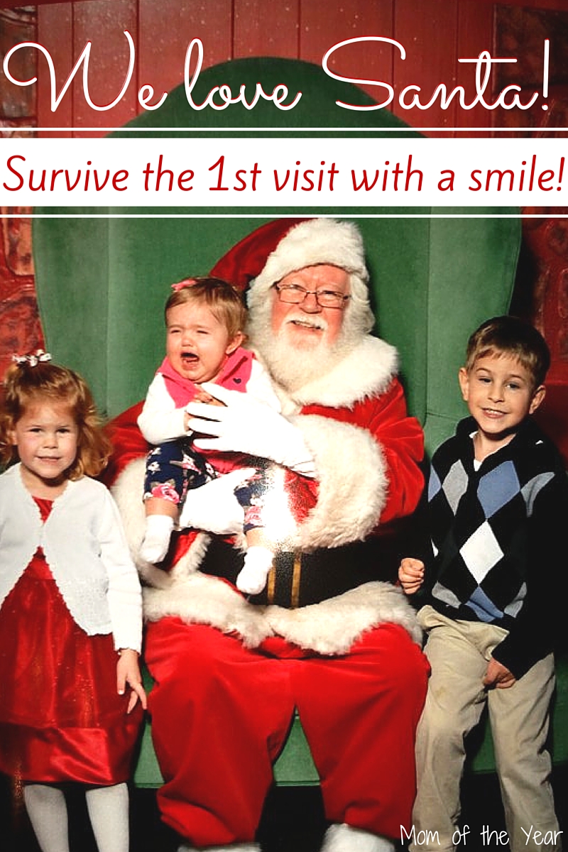 Trying hard this holiday season and flubbing it up a bit? That's the name of the game with parenthood--we keep giving it our all, and then pressing on, even when when we get it wrong. Screaming first visits to Santa included! Catch the parenting fun here!