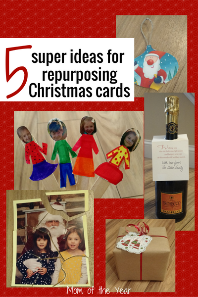 Repurposing Christmas cards is a green way to keep the holiday love of family and friends flowing throughout the year. Check out these 5 fun, easy DIY craft ideas (kid-friendly) here--I would never have thought of puppets!