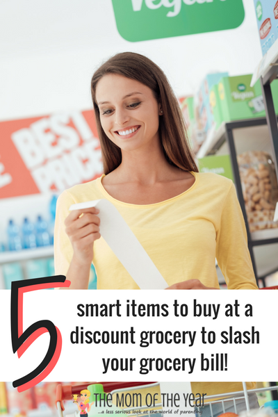 Is your grocery budget out of control? Grab the inside pro-bargain hunting scoop on how to slash grocery bills when shopping at Aldi with this list of the five best items to purchase at this grocery discount store. I would never have thought I'd find savings at Aldi with the third item!