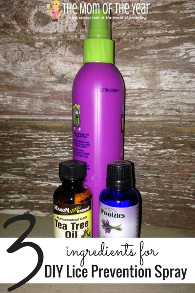 Natural DIY Lice Prevention Spray - The