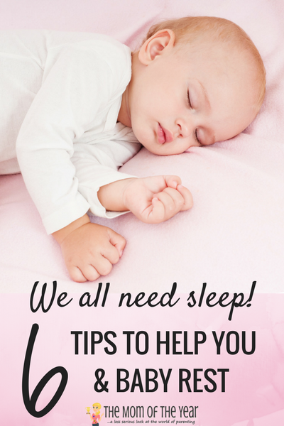 Desperate to help your baby sleep so you can snag some sanity, new moms? No worries! These 6 smart tips directly from a Sleep Consultant will get you and baby going in the right--very restful!--direction in no time! I would never have thought of #5--genius!