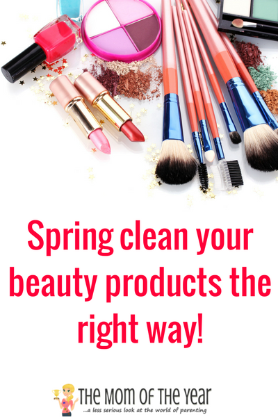 TIme to Spring clean your beauty products! Brushes, eyeshadow, lipstick, mascara, foundation, powders--it all needs a refresh from time to time! Use these smart tips to tackle your makeup bag and product stash the RIGHT way--clean it up and make sure it's all in order ASAP!