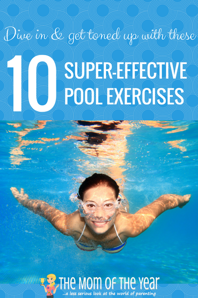 Need to tone and tighten up, but rough workouts too hard on your body? Try this total body pool workout to get fit and firm with low-impact, yet super-effective calorie-blasting exercises! I would never though about using a pool noodle for this!