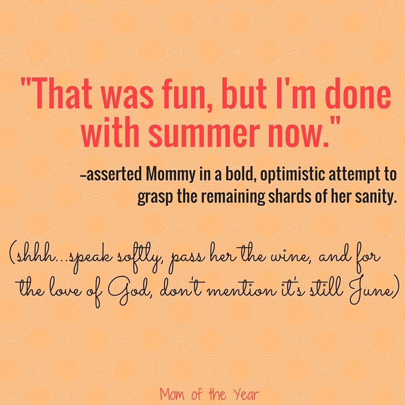 Summertime is full of outdoor fun, but every real mama knows all the activity can get a bit intense too! Check out these 10 real-advice tips, tricks and hacks to survive the summer and keep your sanity in check--score! Summertime kicking back is back in the bag, mom!