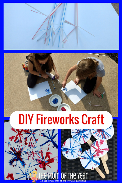 Looking for a fun way to celebrate July 4th with your kids? This DIY Kids Firework Display includes it all--lights, noise and fun! Go celebrate and get your patriotic on!