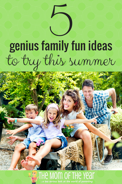 Summer Solstice is here, which means it's officially summertime! Check out these 5 cool ideas for some classic family fun. You can't go wrong with this family time bonding--especially with the cool fitness bonus in #3!