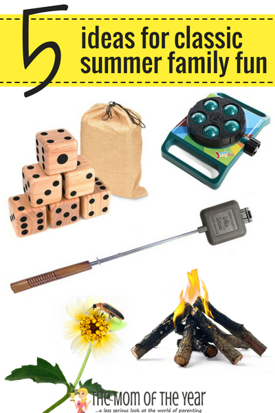 Summer Solstice is here, which means it's officially summertime! Check out these 5 cool ideas for some classic family fun. You can't go wrong with this family time bonding--especially with the cool fitness bonus in #3!