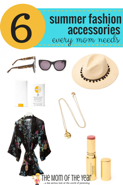 Not sure where to start with your summer wardrobe? Grab these 6 smart, well-planned summer fashion accessories, add them to what you already have and you will be well set, mama! Time to get your summer on! P.S. #5 is GENIUS!