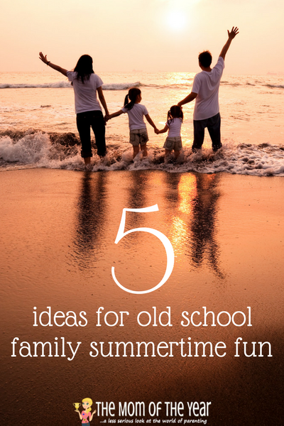 Summer Solstice is here, which means it's officially summertime! Check out these 5 cool ideas for some classic family fun. You can't go wrong with this family time bonding--especially with the cool fitness bonus in #3!