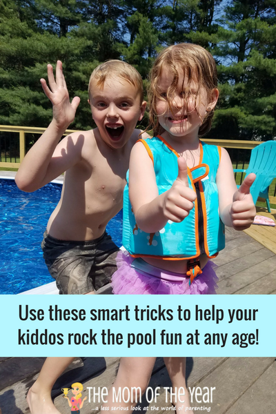 Help your child learn to swim this summer with these cool tips and this genius how-to! I love what we've learned with the process and my kids can't get enough of chilling in the pool this summer! Check it out and get your own family swim on!