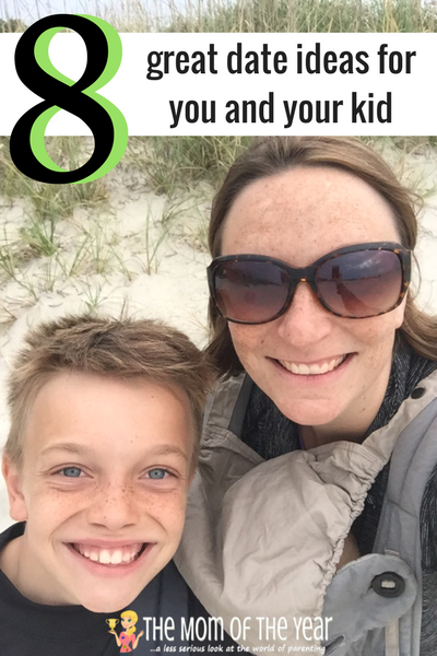 Bonding time with our children is SO important. Check out these fantastic 8 ideas for a date with your kid that you will both love! #6 is genius!