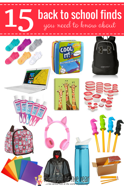 It's here! The scoop on the genius back to school finds you need to see your way through the crazy season while saving not only a ton of money, but sanity to boot as well! Get your smart shopping on! Especially love #7 and #11!