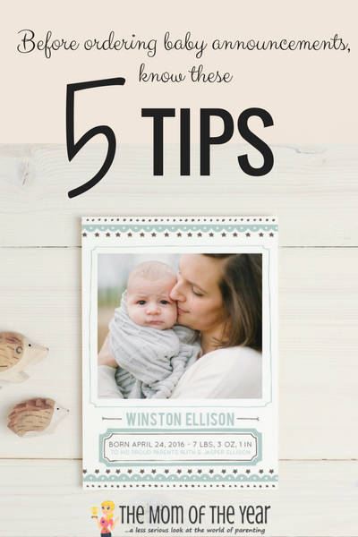 Teensy overwhelmed with ordering birth announcements online? No sweat! Follow these 5 smart how-to tips and this professional recommendation for where to shop, and you are completely on your easy-breezy way! Hit order and take a breath!