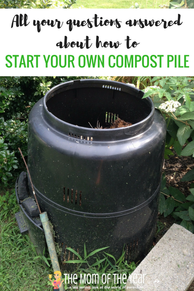 Always been interested in composting, but not sure where to start? We've got the easy how-to here! All your questions answered about how to start a compost pile. Your garden will thank you with an abundance of healthy vegetables!