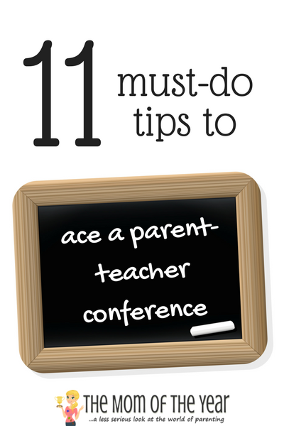 No fear, mama! Use these smart tips, tricks and questions to ace your own parent-teacher conference. I love the insight our on-board teacher offers in tips 7-9!