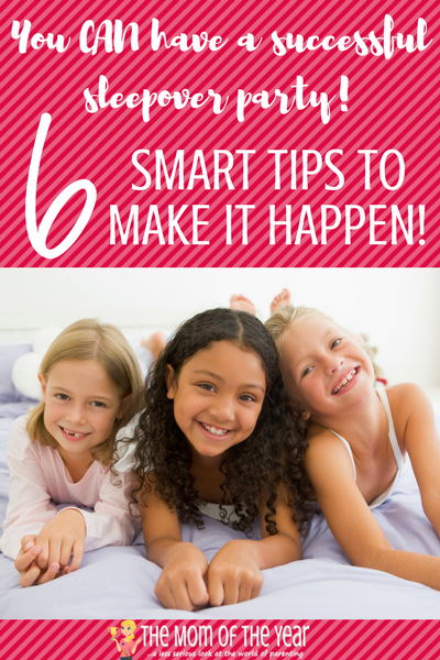 Filled with nerves over the thought of a sleepover party? No worries! With these 6 smart tips, it will be smooth sailing! My favorite? #6 is brilliant! No more worries, mama!