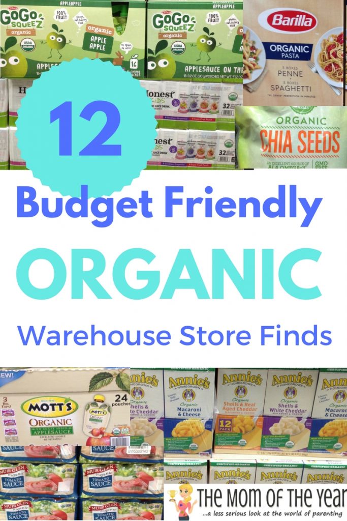 Need to shop organic foods for your family? Here's the secret you've been waiting for! The 12 budget-friendly organic finds you can snag for a song at warehouse stores while protecting your family's finances! Save money and get healthy at the same time! Score! I would never have thought of item #11!