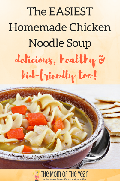 Cold and flu season is on its way, but no worries, mama! Try these 7 genius cold and cough season survival hacks and you will handle it like a pro! Bonus recipe for the EASIEST, best delicious, healthy, kid-friendly homemade chicken noodle soup EVER! Seriously, 5 steps and you're DONE!!