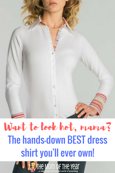 Tired of a restrictive fit and bist gaping? No more! This is the BEST dress shirt you'll ever find, ladies! I LOVE how comfy it is while maintaining superior quality! Get the scoop here, order, and never look back on this fashion find!