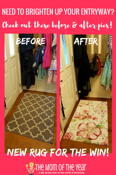 ooking to brighten your entryway? This one simple switch makes a world of difference! As for the easy clean-up and durability? Sign me up for this genius homemaking hack!