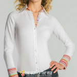 Tired of a restrictive fit and bist gaping? No more! This is the BEST dress shirt you'll ever find, ladies! I LOVE how comfy it is while maintaining superior quality! Get the scoop here, order, and never look back on this fashion find!