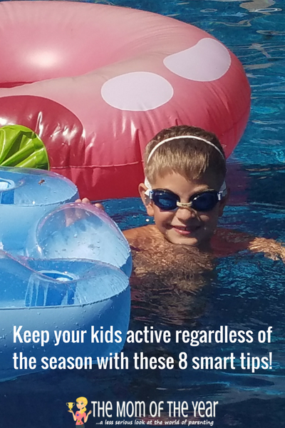 Working hard to keep your kids active and fit? Check these 8 smart ideas to keep your family fit, healthy and actively enjoying all that life holds, despite school breaks and life interruptions. I especially love tip #4!